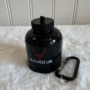 Bucked Up Supplement Keychain Funnel with Carabiner. Size large